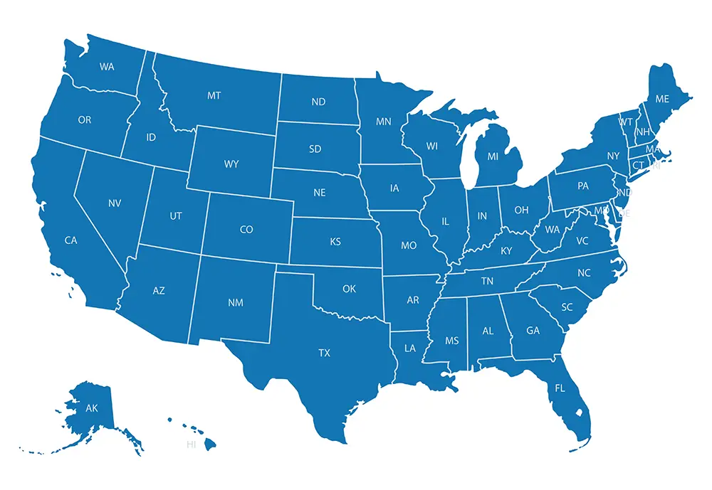 nationwide-av-labor-management map of USA